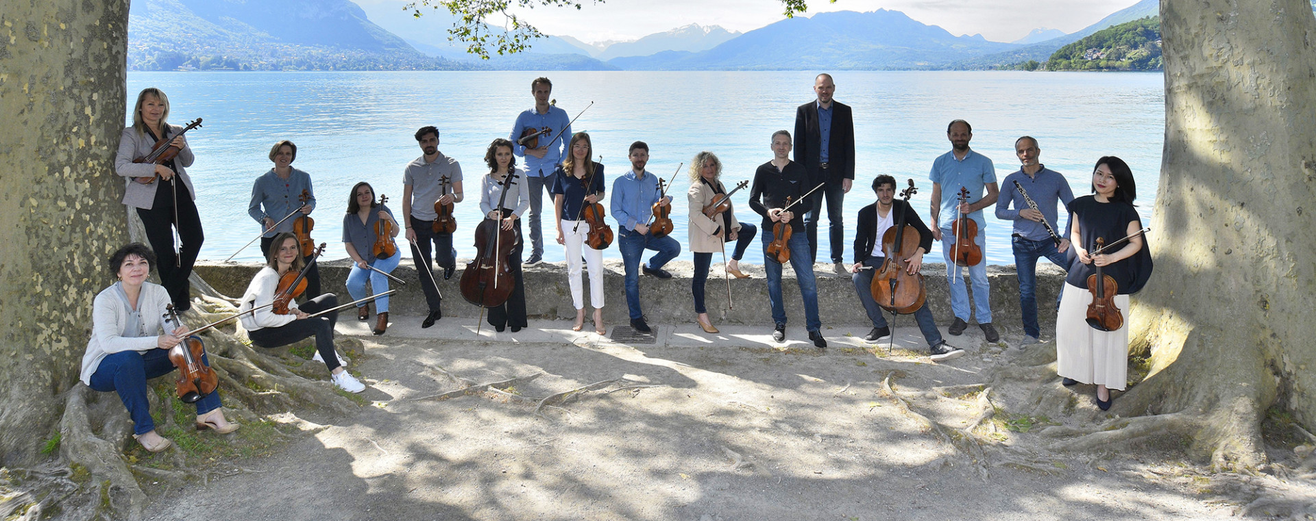 Orchestre des Pays de Savoie-photo-de-groupe-hotel-imperial - Direction Peter Jelle de Boer