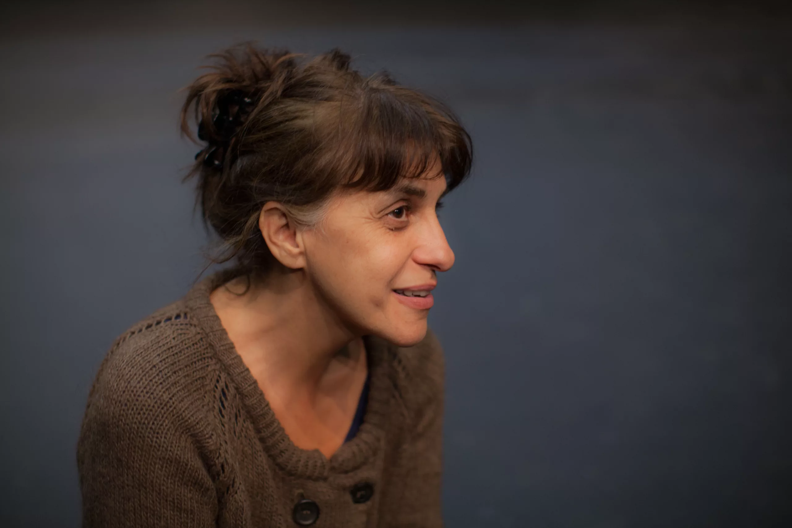 Une mouette - Une mouette. Isabelle Lafon. Théâtre de la Vilette. Une mouette. Isabelle Lafon. Théâtre de la Vilette.