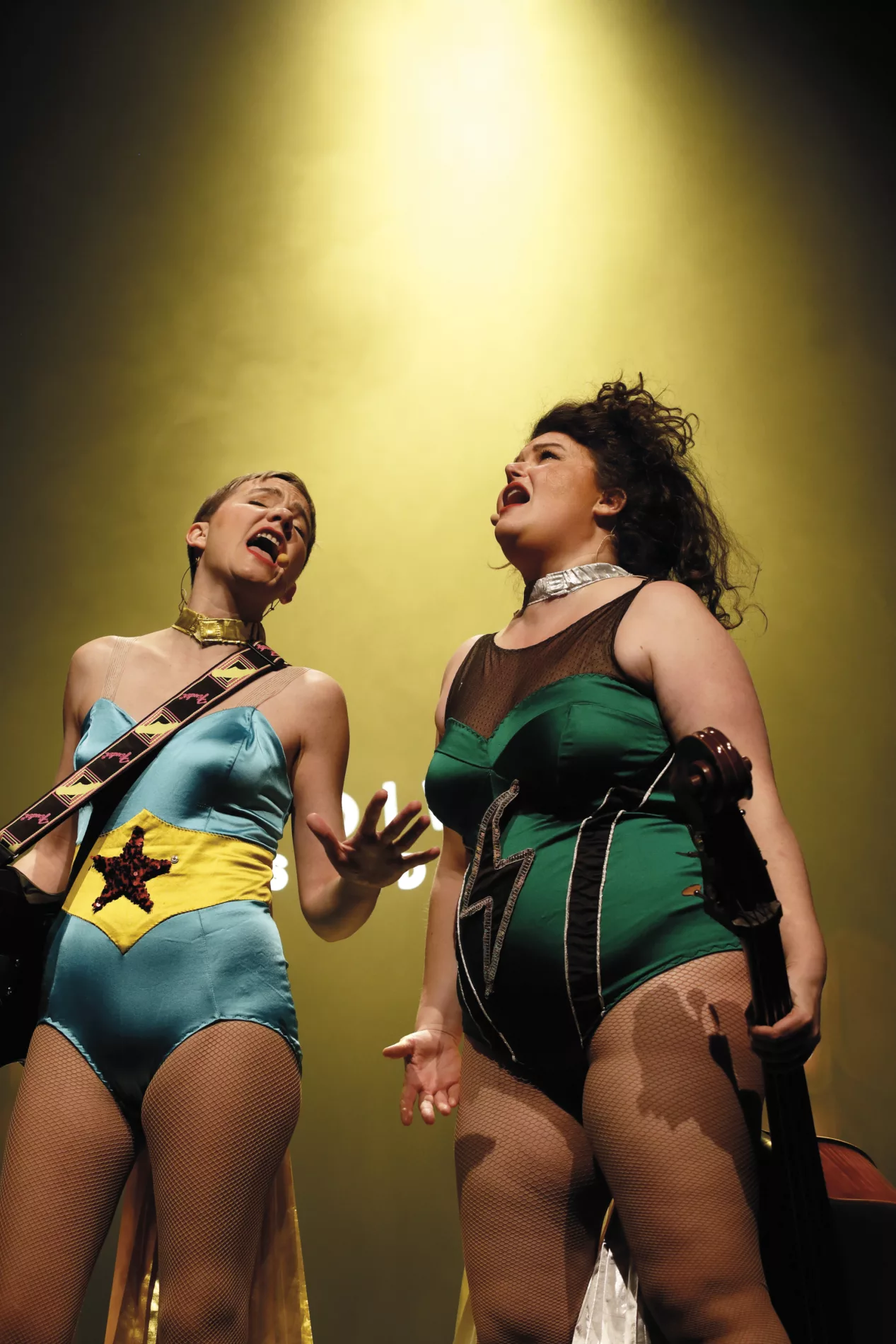 photo de plateau / Diva Syndicat - Cie Mise à Feu / théâtre La Mouche - Saint-Genis Laval / 24 janvier 2023